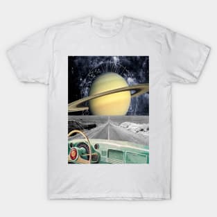 Road to Saturn,Cosmic Cruise T-Shirt